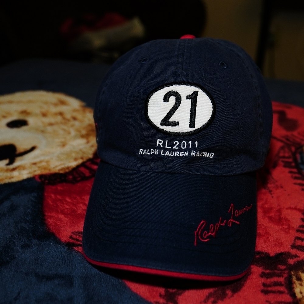 Polo Ralph Lauren Racing Hat RL2011 Team United States Red/Blue